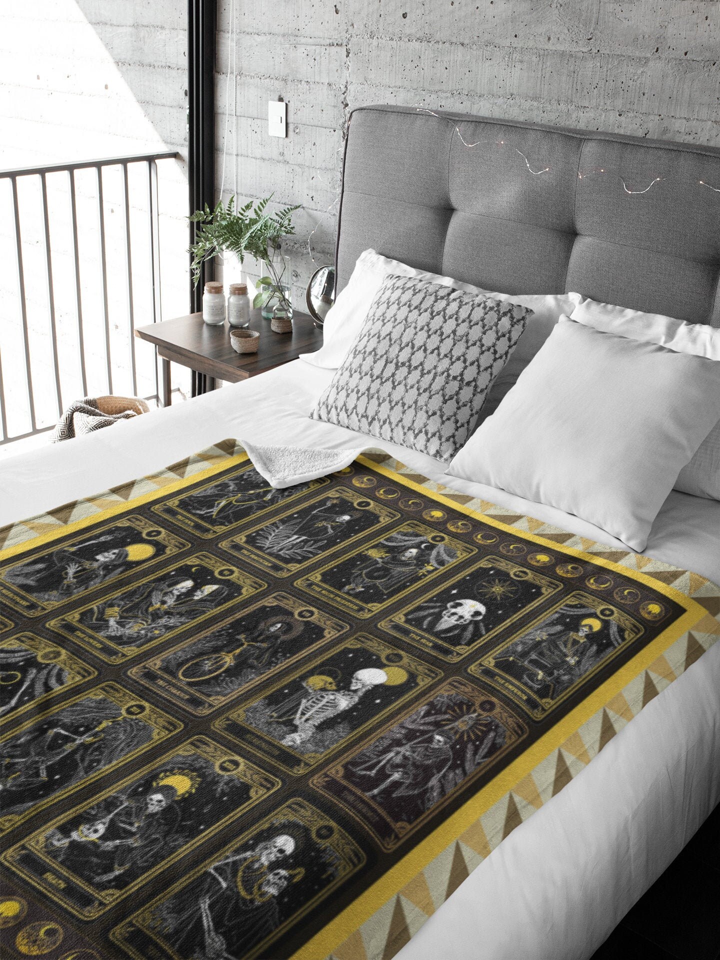 Tarot Card Collection Throw & Blanket/ Fleece Blacket/ Minky Etsy