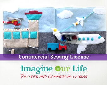 Airport Quiet Book Page Commercial License