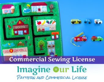 CIty Quiet Book Page Commercial License