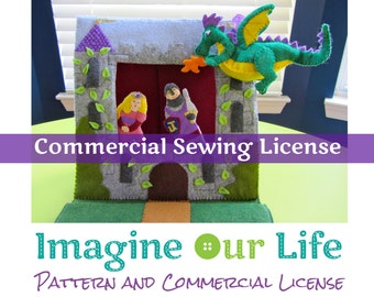 Castle Puppet Theater Quiet Book Commercial License