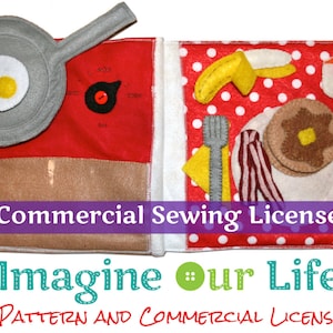 Cooking Breakfast Quiet Book Commercial License