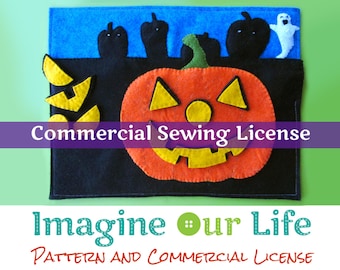 Halloween Quiet Book Commercial License