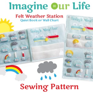 Felt Weather Station Digital Sewing Pattern