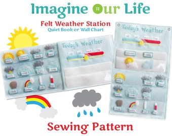 Felt Weather Station Digital Sewing Pattern