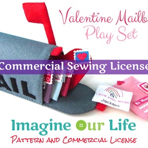 Valentine Mailbox Playset Commercial License