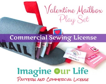 Valentine Mailbox Playset Commercial License