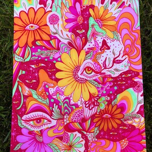 Fresh Pinks; print