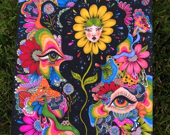 Eye of the Rainbow; Tote Bag — Beverly Salas