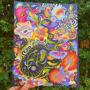 Extraterrestrial Dream; print