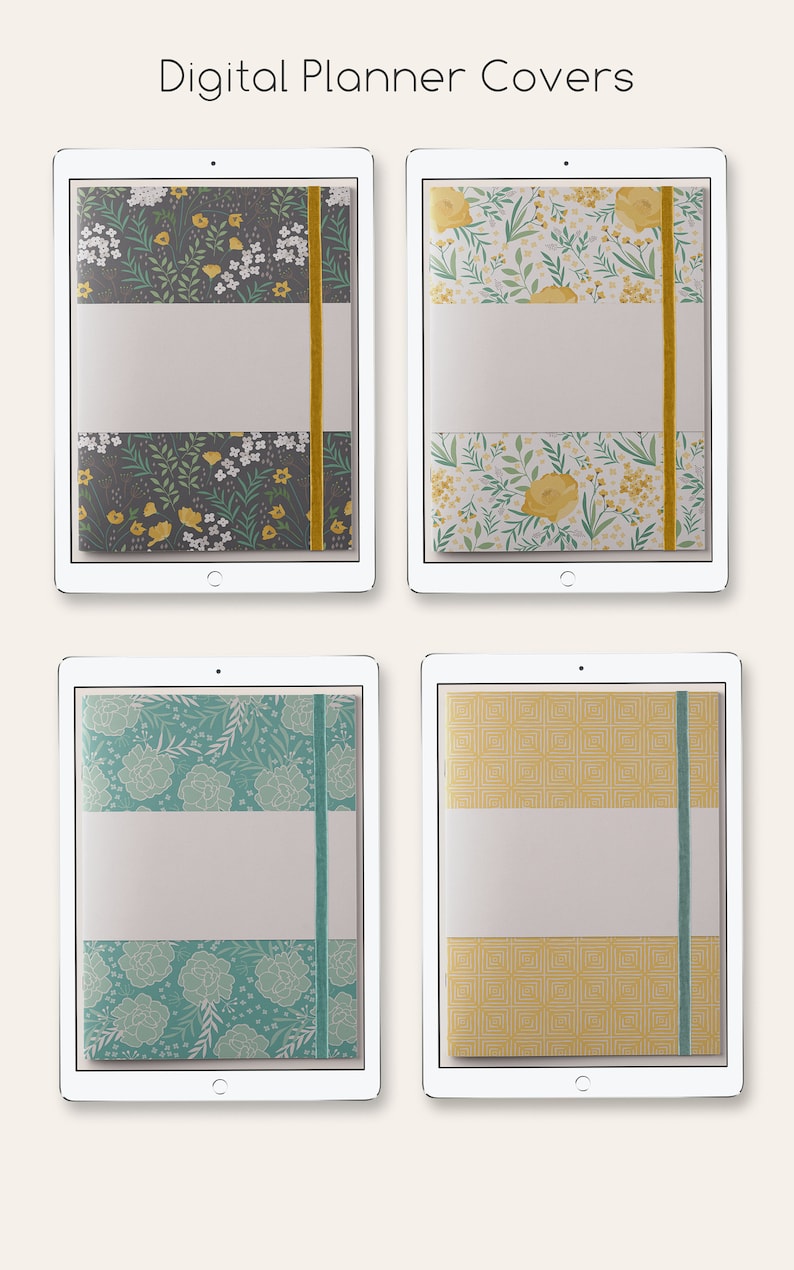 Goodnotes Digital Journal Covers Instant Download Digital Etsy