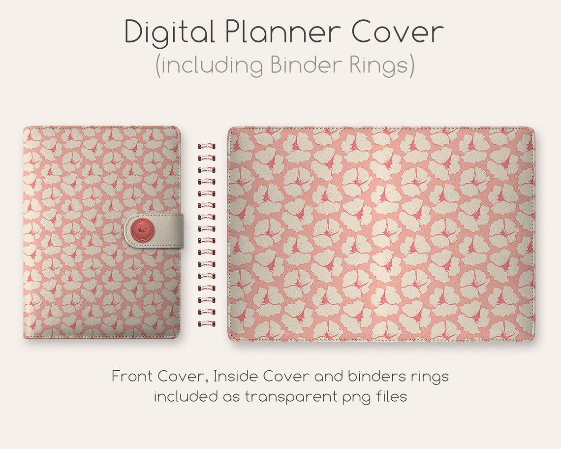 5 Digital Planner Covers Printable Planners Printable vrogue.co