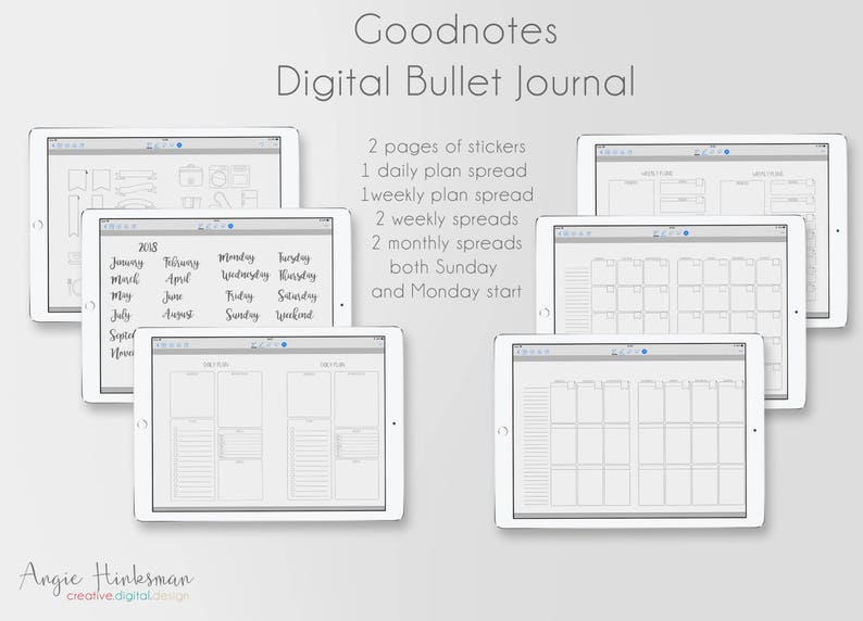 bullet journal template for goodnotes bullet journal template for goodnotes