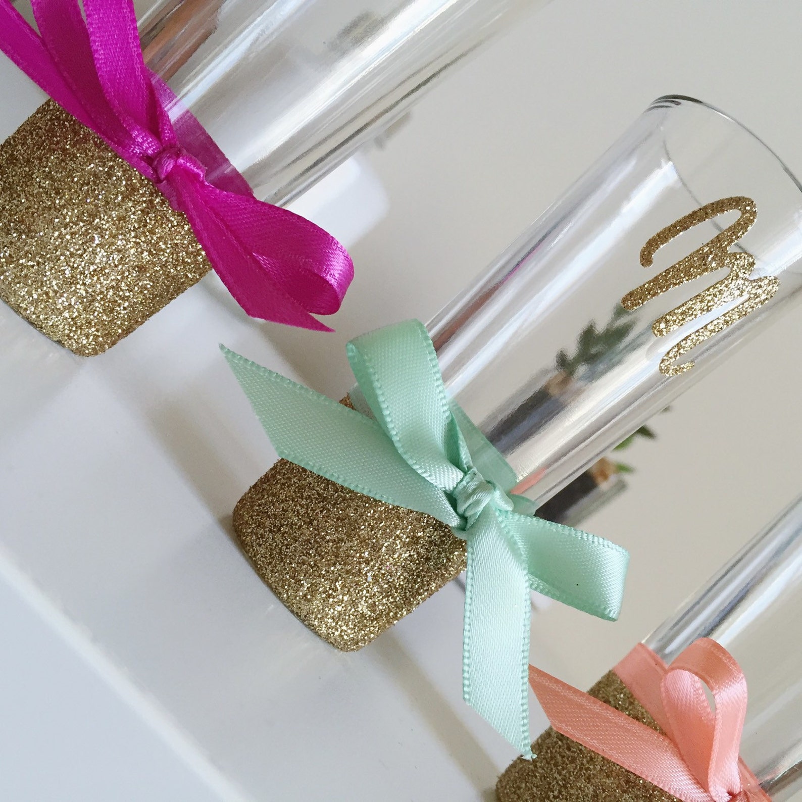 Personalized Glitter Shot Glasses x1 Etsy Canada