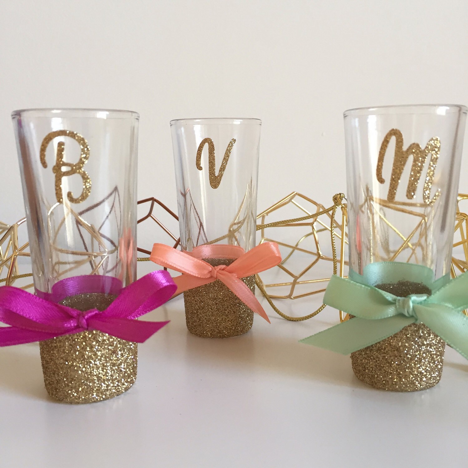 Personalized Glitter Shot Glasses x1 Etsy Canada