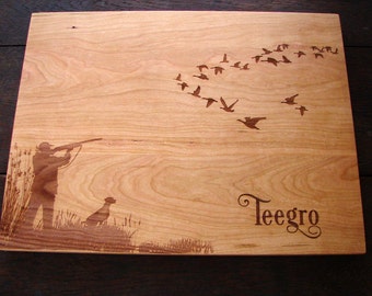 Personalized Bread Board personalized kitchen Decor personalized Board Hunter Gift Personalized Cutting Board Rustick Cutting Board