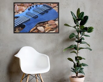 November Day - Bass Guitar Photo Poster