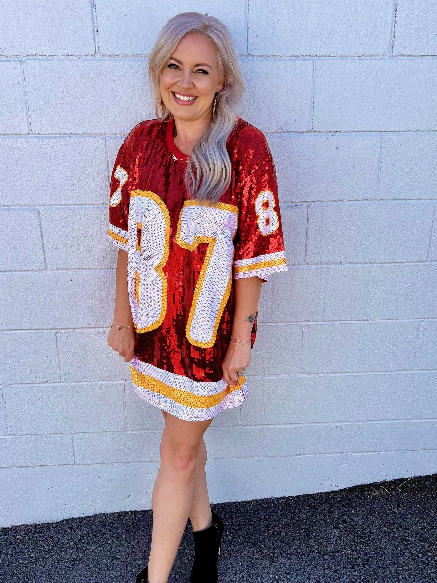 Gold And Black Chiefs Dress Kc Chiefs Sequin Dress