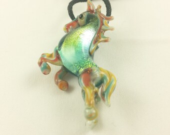 Horse - Glass Necklace
