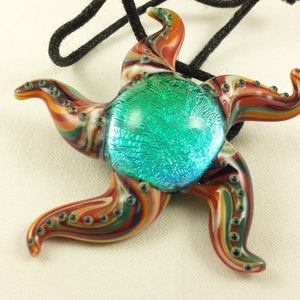 Starfish - Glass Pendant Necklace