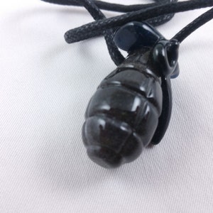 Grenade - Glass Pendant Necklace