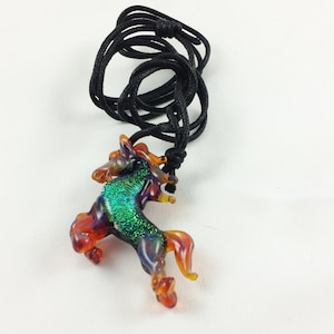 Horse - Glass Necklace