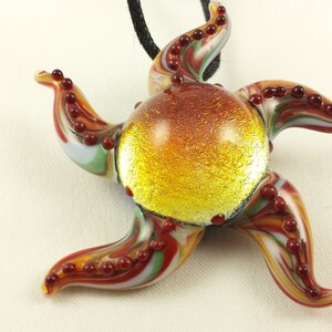 Starfish - Glass Pendant Necklace