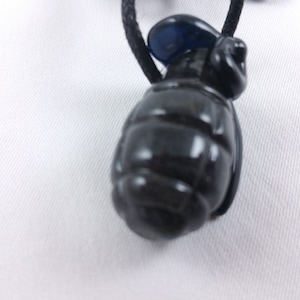 Grenade - Glass Pendant Necklace