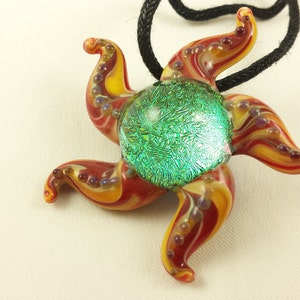 Starfish - Glass Pendant Necklace