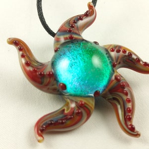 Starfish - Glass Pendant Necklace