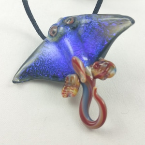 Stingray - Glass Pendant Necklace
