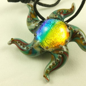 Starfish - Glass Pendant Necklace