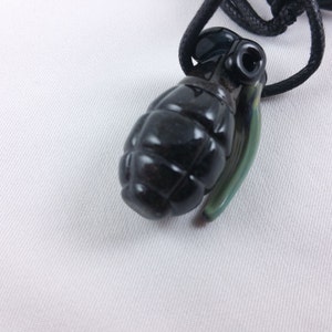 Grenade - Glass Pendant Necklace
