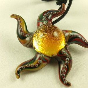 Starfish - Glass Pendant Necklace