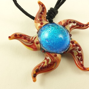 Starfish - Glass Pendant Necklace