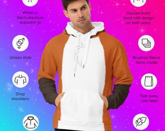 Fox Furry Unisex Hoodie [Made To Order]