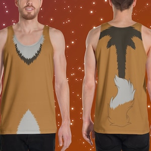 Maned Wolf Furry Unisex Tank Top [Made to Order]