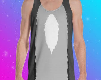 Grey Wolf Unisex Tank Top [Made to Order]