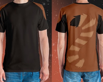 Red Panda Furry T-Shirt [Made to Order]