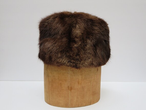 CAP Vintage trapper fur hat Russian 