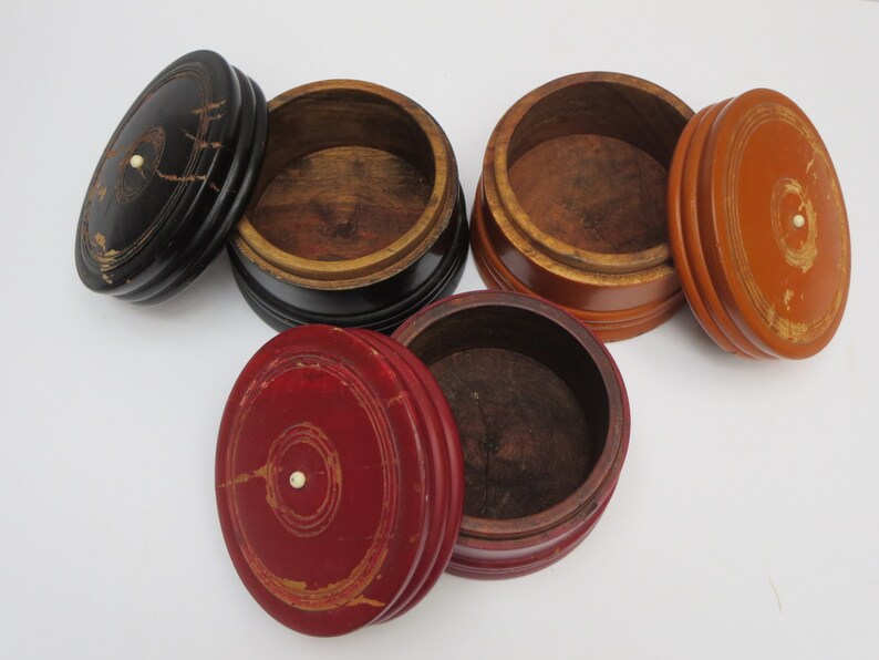 DECORATIVE BOXES~ Wooden storage boxes~ Decorative box set~ Jewelry vanity boxes~ Organization boxes~ Home and living decor~ Gift image 5