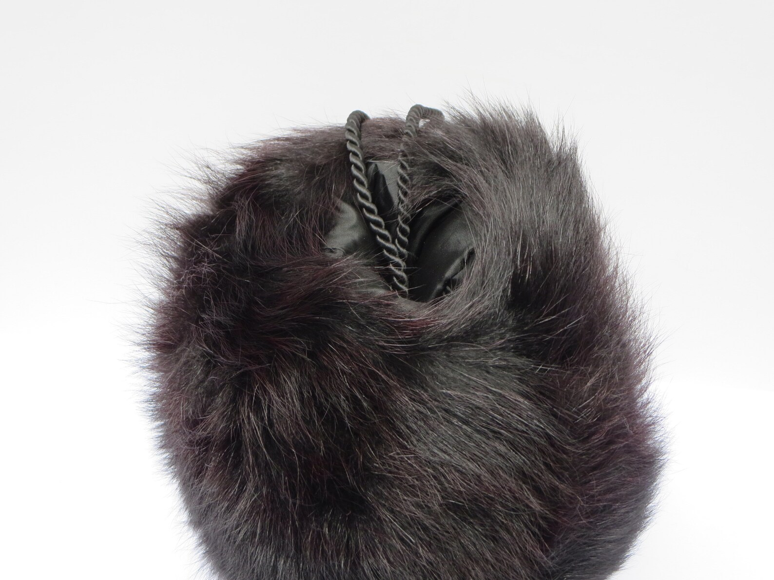 VINTAGE FUR MUFF Hand Muff Hand Warmer Black Vintage - Etsy