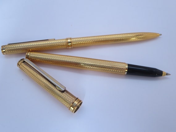 Vintage Colibri Gold Plated Ballpoint Pen 