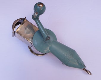 VINTAGE KITCHEN TOOL~ Grinder~ Mill~ Kitchen Accessory~ Kitchen Utensil Tool~ Retro Rustic Decor~ Cheese Grinder~ Gadget~ Blue~ Gift