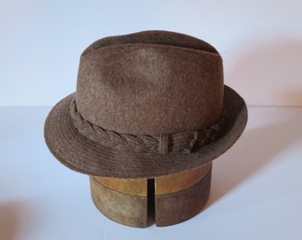 VINTAGE WOOL HAT Biltmore Hat Tyrolean 