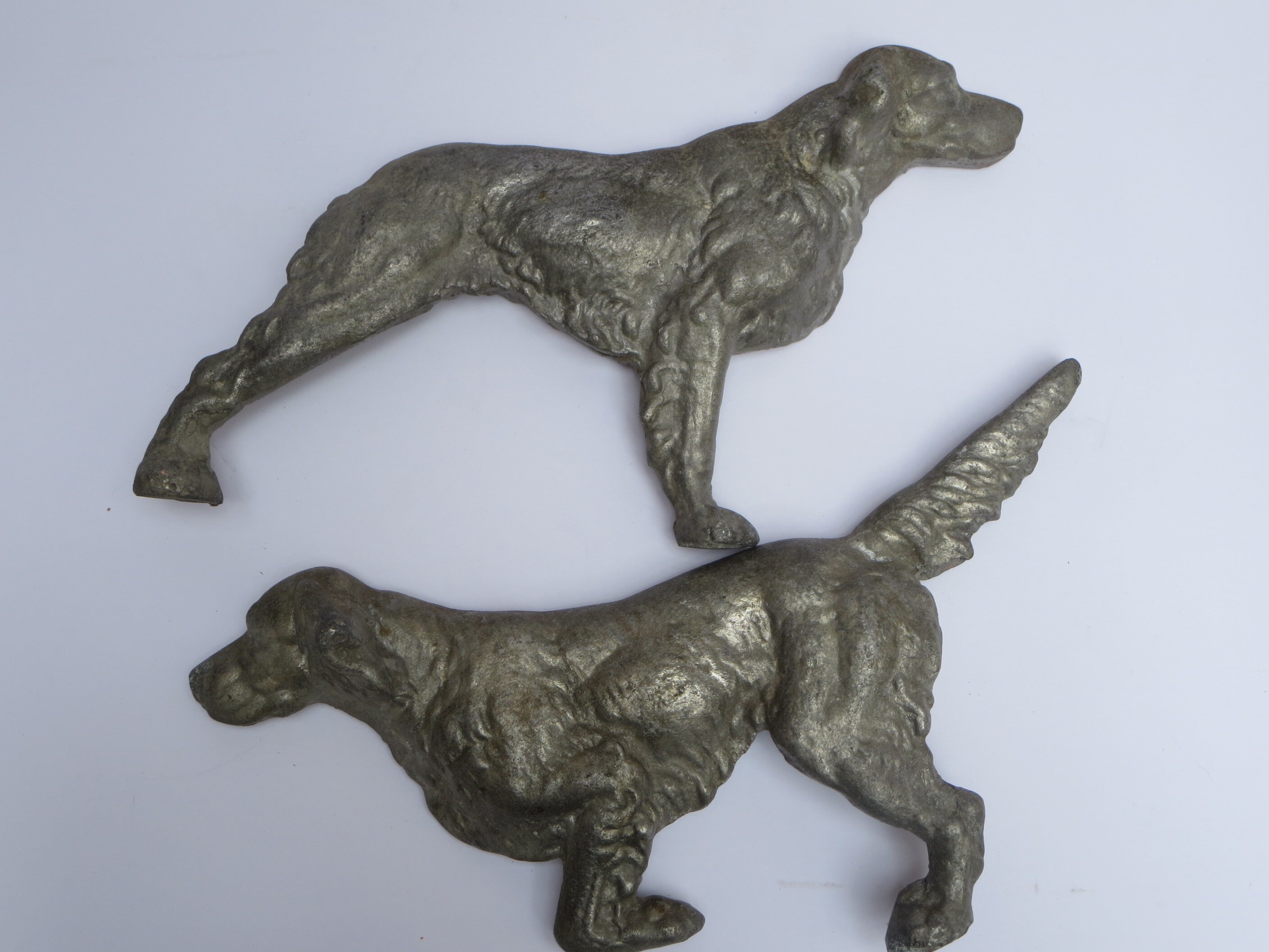 CAST METAL DOG~ Antique Dog Figurine~ Heavy Metal
