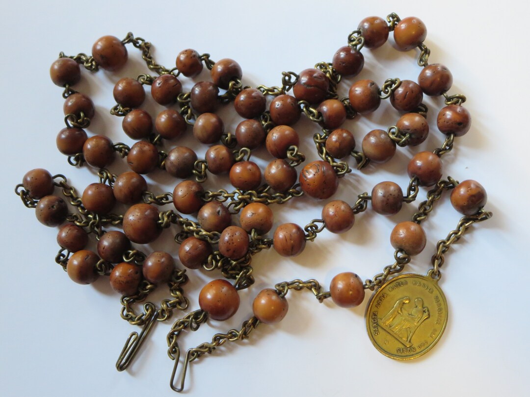 LARGE CATHOLIC ROSARY Waist Rosary Nun Belt Rosary 5 Etsy