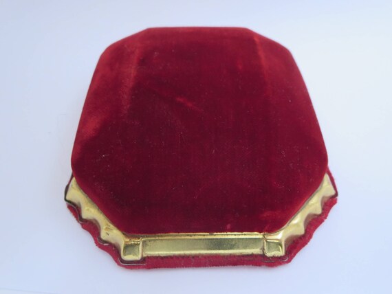WATCH BOX DISPLAY~ Antique Watch case~ Red velvet… - image 2