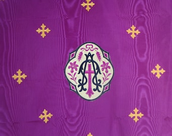 Prozessionsbanner - Katholische Kirche ~ Religiöses Frankreich ~ Liturgisches Erbe ~ Religiöses Symbol ~ Wanddekoration - Christlich