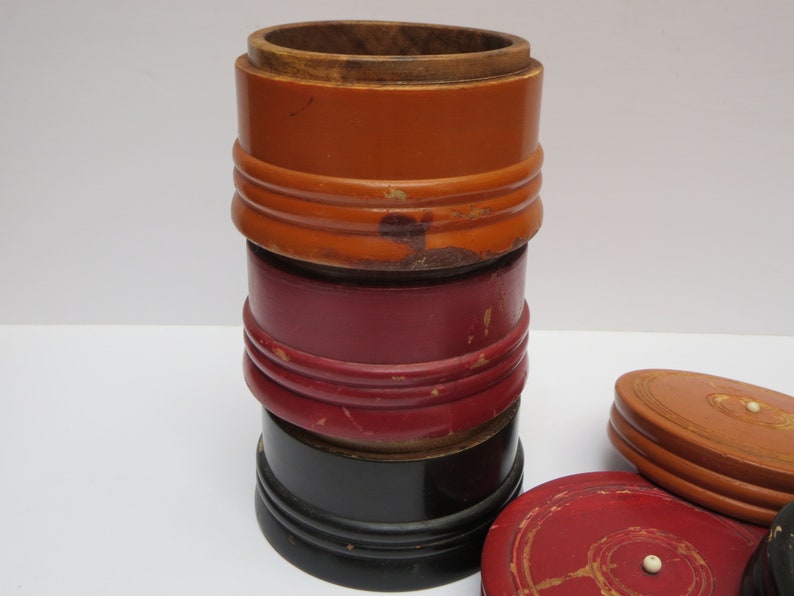 DECORATIVE BOXES~ Wooden storage boxes~ Decorative box set~ Jewelry vanity boxes~ Organization boxes~ Home and living decor~ Gift image 7
