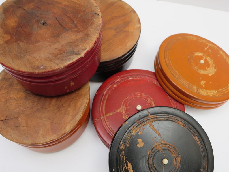 DECORATIVE BOXES~ Wooden storage boxes~ Decorative box set~ Jewelry vanity boxes~ Organization boxes~ Home and living decor~ Gift image 8